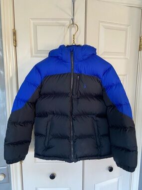 Polo Ralph Lauren Performance Down Puffer Jacket with Hood- Youth 14-16